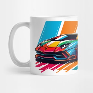 Lamborghini aventador Mug